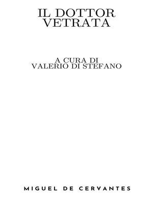 cover image of Il dottor Vetrata (Introduzione a cura di Valerio Di Stefano)